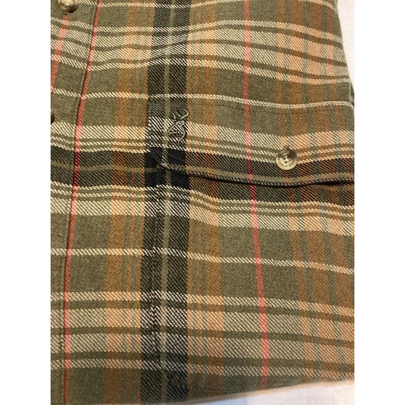 Browning Mens Heavy Flannel Size XL‎ Super Natural - Picture 4 of 8